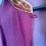 CUTRON of Santa Monica open front tunic in soft velvet peacock feather pattern Size 1X Photo 6