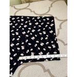 Soma  black floral short open front kimono Robe, size Extra large Photo 6