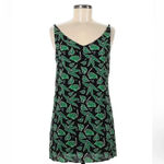 Urban Outfitters  | Zoe Leaf Print Dress Size Small S Photo 2