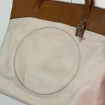 Fashion Coach Laura Signature Embossed Leather Tote F18336 Tan Photo 2