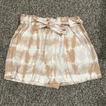 Evereve NWT  High Waist Tie Dye Ruffle Short Sz L Photo 4