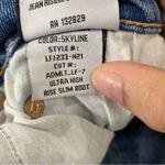 Lovers + Friends Greyson Ultra High Rise Slim Bootcut Jeans Size 27 Skyline Blue Photo 3