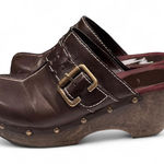 Route 66 Vintage Y2K  Brown Clogs Size 7.5 Photo 0