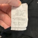 Vintage Black Tank Dress Sz XL Flower Design White Trim Photo 11