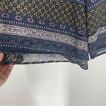 Patrons of Peace  Bohemian Open Back Blouse Size Medium Photo 3