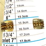 Braided Sterling Silver, Brass & Copper Cuff Bracelet Silver Photo 2