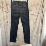 Mother Denim the Mid Rise Dazzler Ankle Jeans, Lighting Up‎ Lanterns Black Size 27 Photo 4