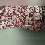 The North Face  Burgundy and White Floral Pullover With Hood Size Medium Photo 6