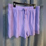 BP NWOT Nordstrom Purple Spray Shorts with drawstrings | XL Photo 0