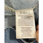 Attention Denim Mini Shirt Dress Womens L Drawstring Waist Western Coastal Cowgirl Pockets Photo 7