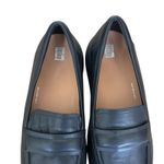 FitFlop  Black Padded Detail Leather Flatform Loafers Sz 11 Photo 2