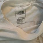 The North Face Women’s XL Sweatshirt Cream Logo Front & Back 100% Cotton Photo 2