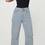 Princess Polly High-Waisted Denim Jeans Photo 0