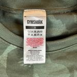 Gymshark Green Adapt Camo Seamless Cropped Long Sleeve Top Women's Size S Photo 2