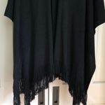 Croft & Barrow Black Knit Shawl. Free Size Photo 3
