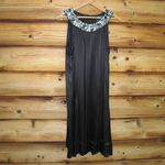French Connection NWT  Black Satin Dress Photo 4