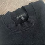 Banana Republic  women’s black crewneck chunky knit sweater in size small Photo 7