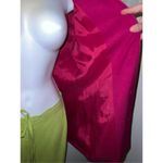 Vtg Women’s 100% Silk Hot Pink Blazer Shoulder Pads 8 Pink Photo 9