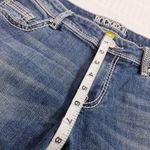 Y2K Rock & Roll Denim Embroidered Rival Low Rise Bootcut Jeans Size 29 Photo 5