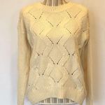 H&M oversized cream color sweater size xs Photo 0