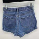 Brandy Melville John Galt  Sz 26 Shorts High Rise Cuffed Denim Blue Jean Women’s Photo 11