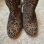 Gianni Bini  Leopard Print Ankle Booties with Silver Studs Photo 5