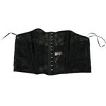 Victoria's Secret Victoria’s Secret‎ Size M Strapless Corset Tank Top Black Lace Mesh Crop New Photo 1