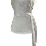 7th Avenue Design Studio Women's XS White Top Blouse Formal Party V Photo 0