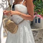 ZARA mini dress Crochet Embroidered openwork boho sundress summer Photo 6