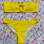 Yellow Bandeau Bikini Photo 0