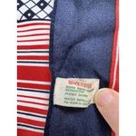 Vintage Rain Repellent Ship Woman's‎ Square Polyester Scarf Red Blue bandana Photo 3