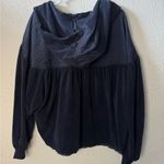 Free People Movement Let It Go Sweatshirt Quarter Zip Hooded Pullover Size Small Photo 4