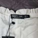 Nasty Gal Strings Attached Mini Dress Raglan Sleeve V-Neck White 4 Boho Chic Photo 5