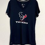 Nike Houston Texans Women’s Short Sleeve V-Neck Tee Shirt NFL  Size Large Photo 0