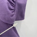 EVY’S TREE Dress Medium Mikela Grape Drop Waist Ruffle Casual Stretchy Pockets Photo 6