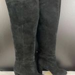 Nine West Snowfall Womens Black Leather Over The Knee Boots Size 9M SKU 6522 Photo 0