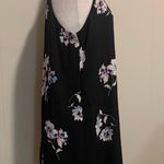 Lila Rose Floral Layered Shift Dress Black Size 12 Photo 1