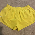 Lululemon  Yellow Shorts Hotty Hot Photo 1