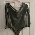 Nuuds Forest Green Bodysuit… new without tags…. Never worn Size L Photo 3