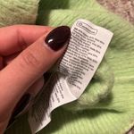 & Other Stories & OTHER STORIES Wool Alpaca Blend Green Crop Cardigan- Size XS Photo 8