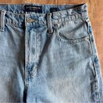 Lucky Brand High Rise Mom Jean Drew Medium Wash Raw Hem Size 6/28 Photo 2