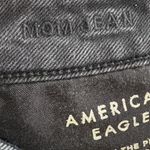 American Eagle  Black Distressed Mom Jeans- Size 2 Photo 4
