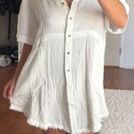 Boutique Cover Up White Size M Photo 3