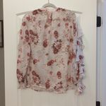 Andthewhy  Floral Ruffle Blouse Photo 6