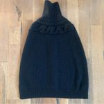 Club Monaco  Black Knit Button-Up Vest Size Small Photo 5