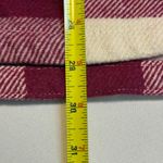 Members Mark 2X Plaid Flannel Shacket Shirt Jacket Oversized Maroon Cream NWT # Red Size XXL Photo 8