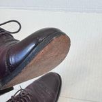 Cole Haan Purple Leather Oxford Loafers Womens 6 Preppy Dark Academia Shoes Photo 1