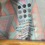 Title Nine Title‎ Nine Geometric Print Full Zip Long Sleeve Athletic Jacket Activewear Photo 2