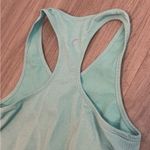 Zyia Blue Fitted Backless Tank Top Photo 2