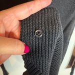 Lululemon  Cabin Yogi Long Sleeve Inkwell / Heathered Medium Grey Photo 4